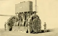 An illustration from Modern mechanism, exhibiting the latest progress in machines, motors, and the transmission of power, being a supplementary volume to Appletons' cyclopaedia of applied mechanics (1892)