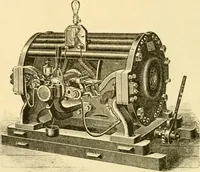 An illustration from Modern mechanism, exhibiting the latest progress in machines, motors, and the transmission of power, being a supplementary volume to Appletons' cyclopaedia of applied mechanics (1892)