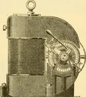 An illustration from Modern mechanism, exhibiting the latest progress in machines, motors, and the transmission of power, being a supplementary volume to Appletons' cyclopaedia of applied mechanics (1892)