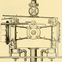An illustration from Modern mechanism, exhibiting the latest progress in machines, motors, and the transmission of power, being a supplementary volume to Appletons' cyclopaedia of applied mechanics (1892)