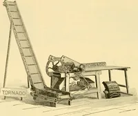 An illustration from Modern mechanism, exhibiting the latest progress in machines, motors, and the transmission of power, being a supplementary volume to Appletons' cyclopaedia of applied mechanics (1892)
