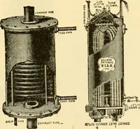 An illustration from Modern mechanism, exhibiting the latest progress in machines, motors, and the transmission of power, being a supplementary volume to Appletons' cyclopaedia of applied mechanics (1892)