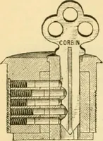 An illustration from Modern mechanism, exhibiting the latest progress in machines, motors, and the transmission of power, being a supplementary volume to Appletons' cyclopaedia of applied mechanics (1892)