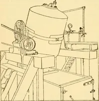 An illustration from Modern mechanism, exhibiting the latest progress in machines, motors, and the transmission of power, being a supplementary volume to Appletons' cyclopaedia of applied mechanics (1892)