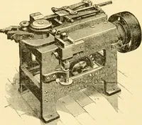 An illustration from Modern mechanism, exhibiting the latest progress in machines, motors, and the transmission of power, being a supplementary volume to Appletons' cyclopaedia of applied mechanics (1892)