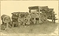 An illustration from Modern mechanism, exhibiting the latest progress in machines, motors, and the transmission of power, being a supplementary volume to Appletons' cyclopaedia of applied mechanics (1892)