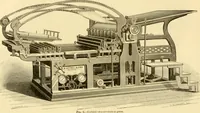 An illustration from Modern mechanism, exhibiting the latest progress in machines, motors, and the transmission of power, being a supplementary volume to Appletons' cyclopaedia of applied mechanics (1892)