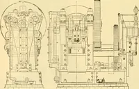 An illustration from Modern mechanism, exhibiting the latest progress in machines, motors, and the transmission of power, being a supplementary volume to Appletons' cyclopaedia of applied mechanics (1892)