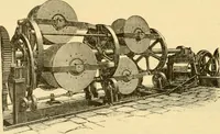 An illustration from Modern mechanism, exhibiting the latest progress in machines, motors, and the transmission of power, being a supplementary volume to Appletons' cyclopaedia of applied mechanics (1892)