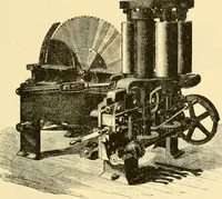 An illustration from Modern mechanism, exhibiting the latest progress in machines, motors, and the transmission of power, being a supplementary volume to Appletons' cyclopaedia of applied mechanics (1892)