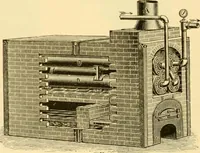 An illustration from Modern mechanism, exhibiting the latest progress in machines, motors, and the transmission of power, being a supplementary volume to Appletons' cyclopaedia of applied mechanics (1892)