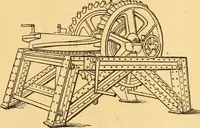 An illustration from Modern mechanism, exhibiting the latest progress in machines, motors, and the transmission of power, being a supplementary volume to Appletons' cyclopaedia of applied mechanics (1892)