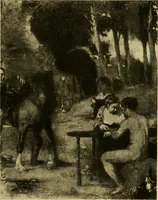 An illustration from Modern paintings by German and Austrian masters (1916)