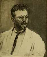 An illustration from Modern paintings by German and Austrian masters (1916)