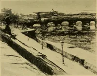 An illustration from Modern paintings by German and Austrian masters (1916)