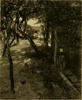 An illustration from Modern paintings by German and Austrian masters (1916)