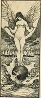 An illustration from Modern pen drawings: European and American; (1901)