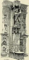 An illustration from Modern pen drawings: European and American; (1901)