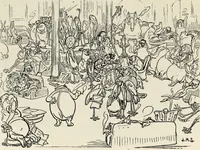 An illustration from Modern pen drawings: European and American; (1901)