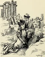 An illustration from Modern pen drawings: European and American; (1901)