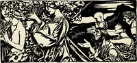An illustration from Modern pen drawings: European and American; (1901)