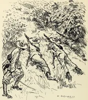 An illustration from Modern pen drawings: European and American; (1901)