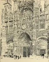 An illustration from Modern pen drawings: European and American; (1901)