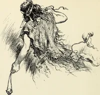 An illustration from Modern pen drawings: European and American; (1901)