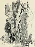 An illustration from Modern pen drawings: European and American; (1901)