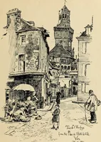 An illustration from Modern pen drawings: European and American; (1901)