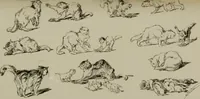 An illustration from Modern pen drawings: European and American; (1901)
