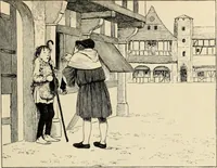 An illustration from Modern pen drawings: European and American; (1901)