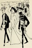An illustration from Modern pen drawings: European and American; (1901)
