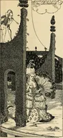 An illustration from Modern pen drawings: European and American; (1901)