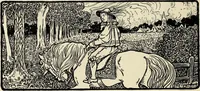 An illustration from Modern pen drawings: European and American; (1901)