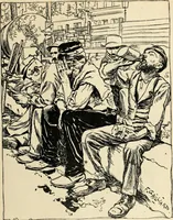 An illustration from Modern pen drawings: European and American; (1901)