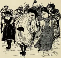 An illustration from Modern pen drawings: European and American; (1901)