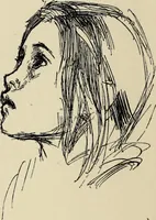 An illustration from Modern pen drawings: European and American; (1901)