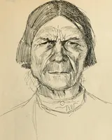 An illustration from Modern pen drawings: European and American; (1901)