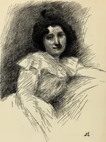 An illustration from Modern pen drawings: European and American; (1901)