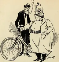 An illustration from Modern pen drawings: European and American; (1901)