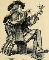 An illustration from Modern pen drawings: European and American; (1901)