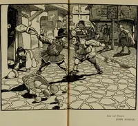 An illustration from Modern pen drawings: European and American; (1901)