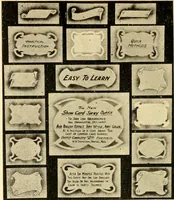 Picture 23 of 23 from Modern show card lettering, designs and advertising phases; (1906), leaf 111