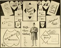 An illustration from Modern show card lettering, designs and advertising phases; (1906)