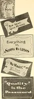 An illustration from Modern show card lettering, designs and advertising phases; (1906)