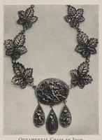 Picture 17 of 18 from Modes & manners ornaments: lace, fans, gloves, walking-sticks, parasols, jewelry and trinkets (1929), leaf 283