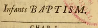 An illustration from A modest plea for infant's baptism .. (1677)