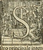 Picture 34 of 112 from Modo del dividere l'allvvioni da qvello di Bartolo, et de gli agrimensori diverso. Mostrato con ragioni mathematiche & con pratica (1579), leaf 107