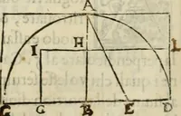 Picture 38 of 112 from Modo del dividere l'allvvioni da qvello di Bartolo, et de gli agrimensori diverso. Mostrato con ragioni mathematiche & con pratica (1579), leaf 111